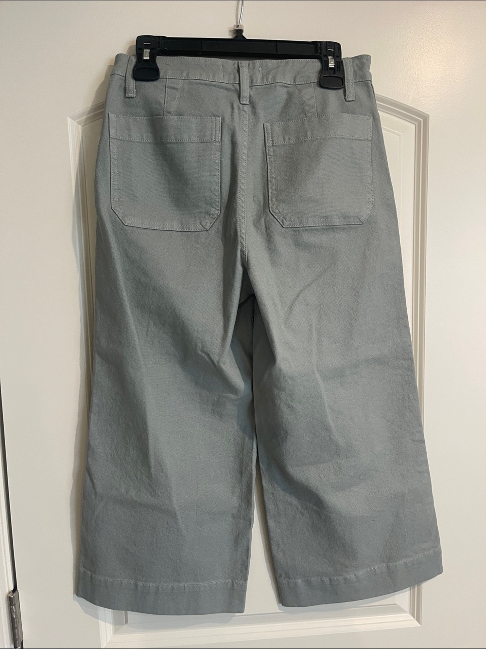 Madewell Emmett Wide-Leg Cropped Pants - Picture 3 of 4